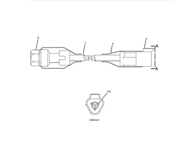 Датчик давления 304-5668 CAT