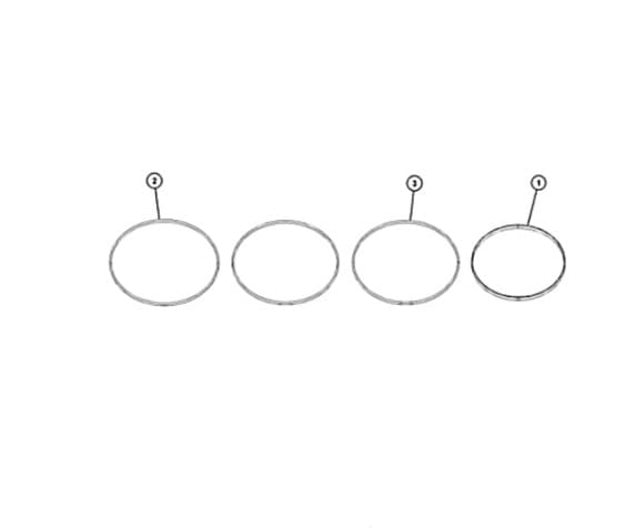 Набор уплотнений гильзы 348-3295 CAT